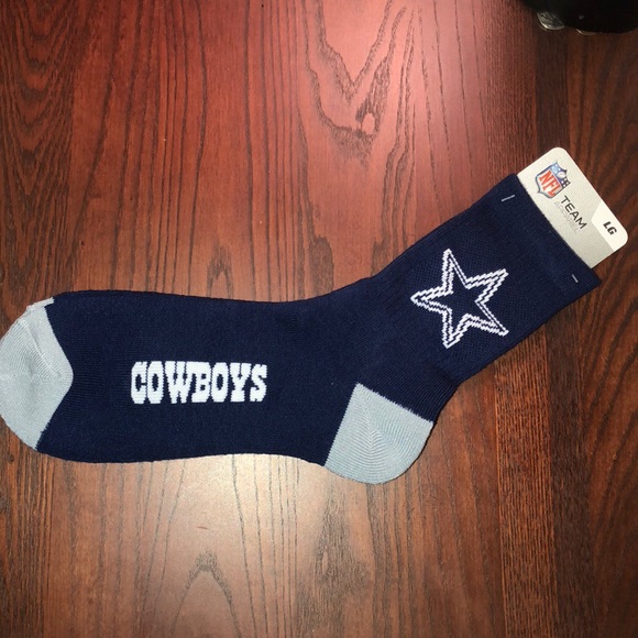 Cowboys Sports Team Logo Socks - Picture 1 of 4